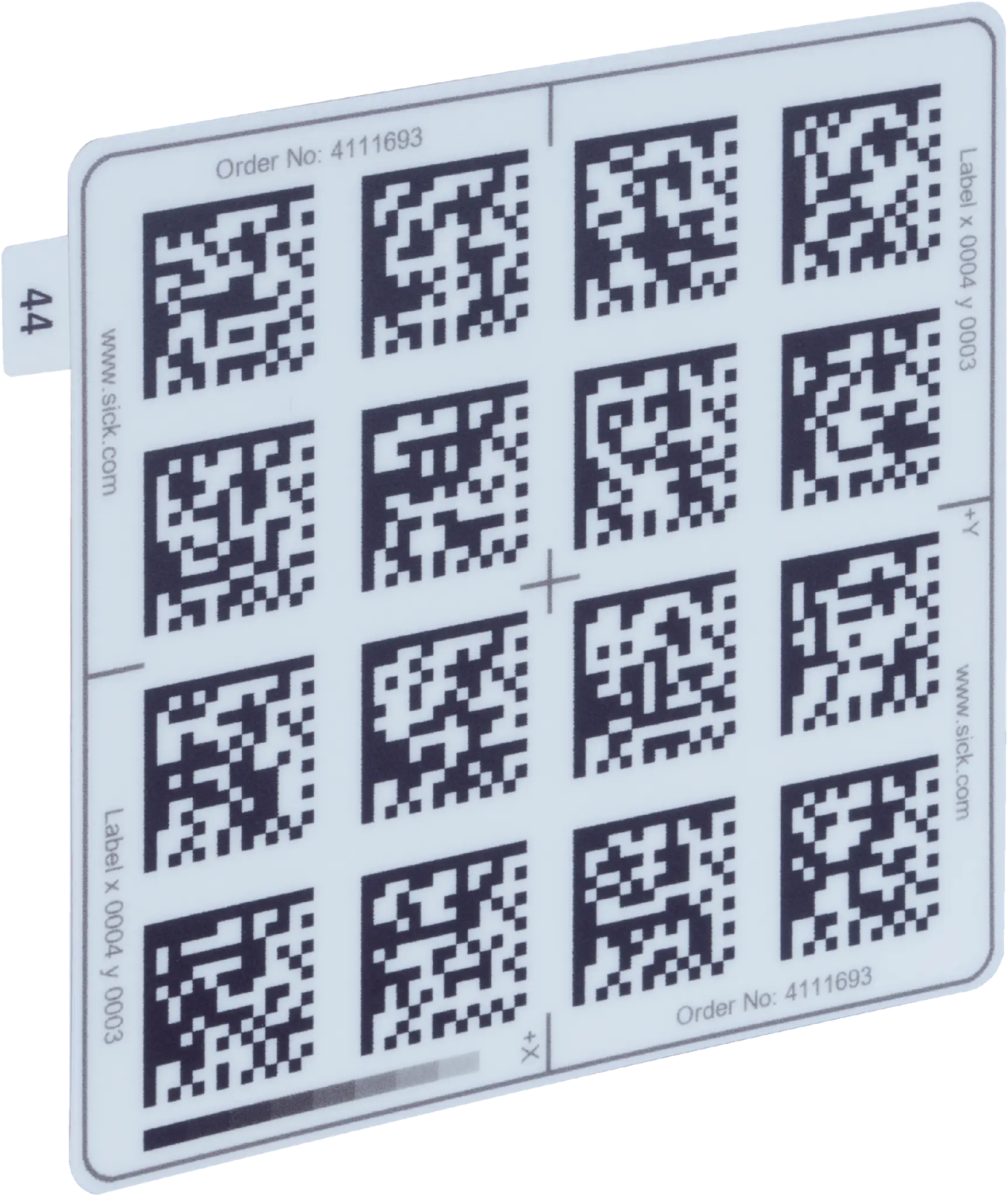 Produktfoto 1 von Codes, DATAMATRIX MULTICODE LABEL SET1 X0/Y0-X9/Y9