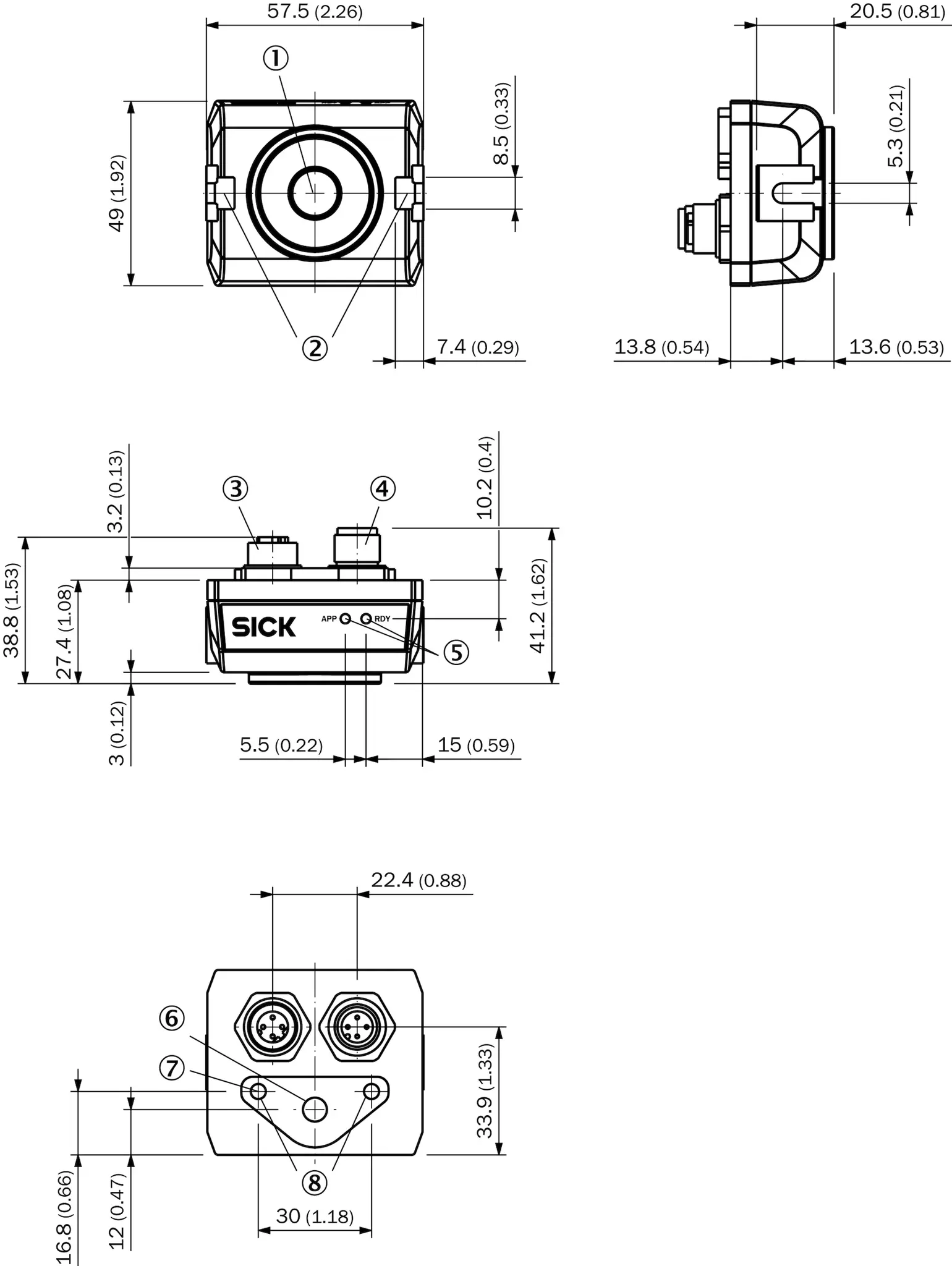 Produktfoto 1 von Industrielle Bildverarbeitung, SEC110-5C9D1SFZZZZ