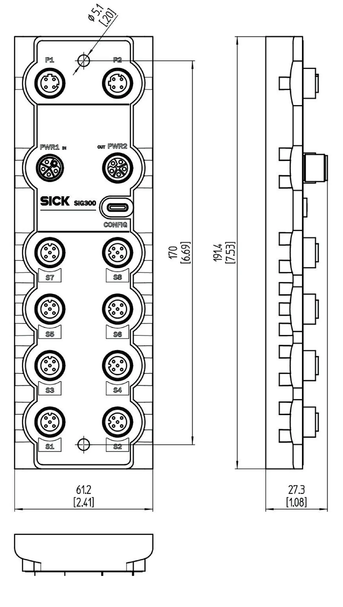 Produktfoto 1 von Netzwerkgeräte, SIG300-0A05AA100