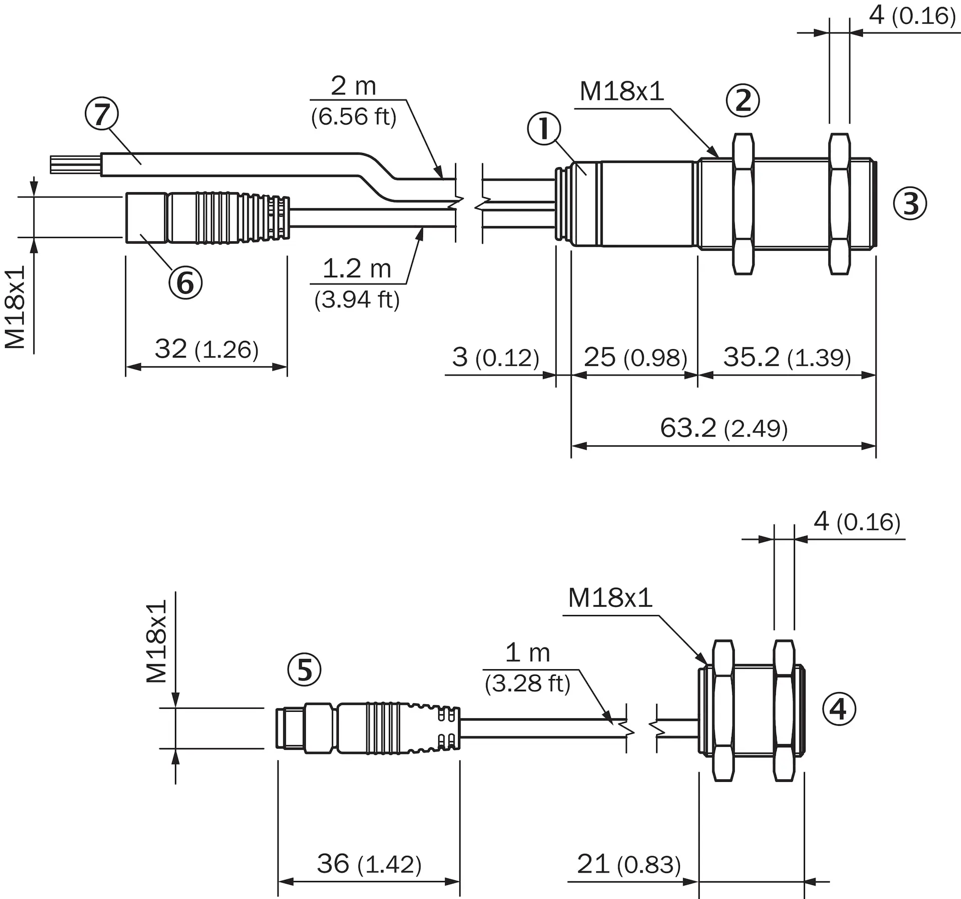 Produktfoto 1 von Gabelsensoren, UD18-22CC241