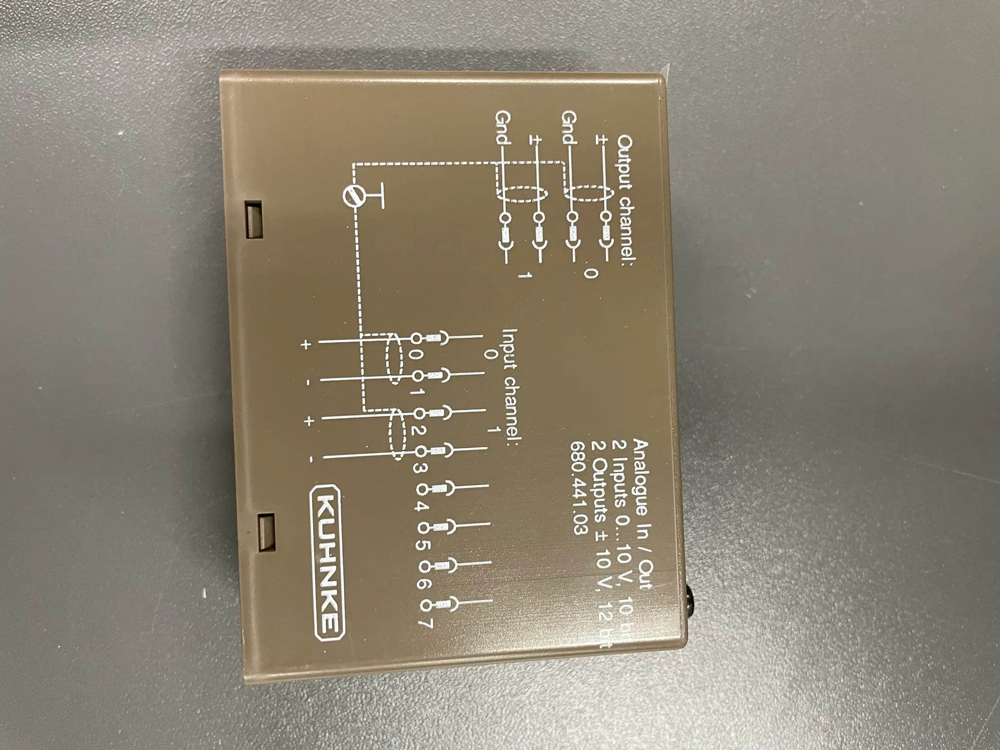 Produktfoto 1 von Analoges i/O Modul 2I 0…10V/2O  0…+/-10V