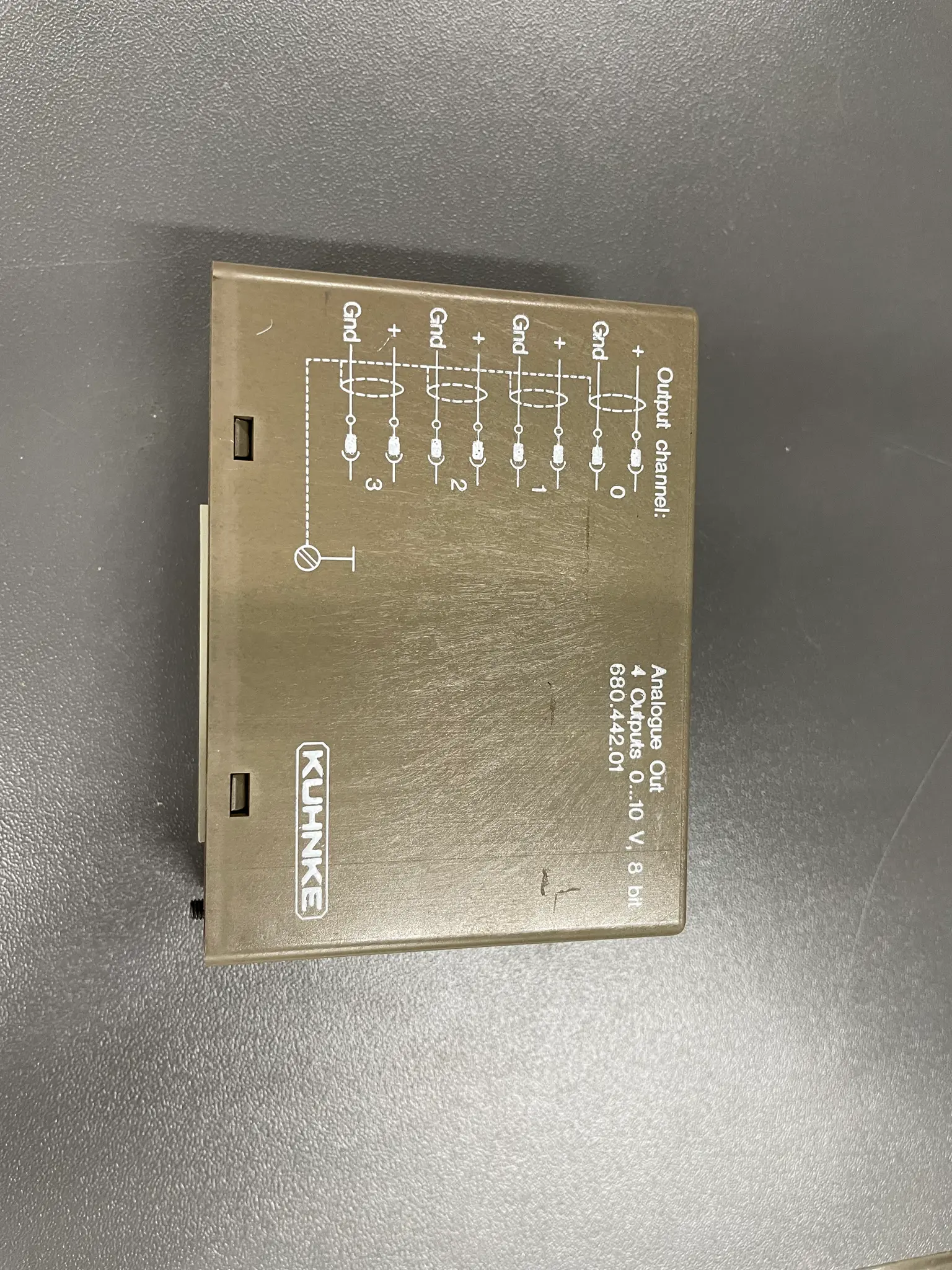Produktfoto 1 von AnalogAusgangsmodul  für Kuhnke SPS 4/10V/8 BIT 680.442.01 KUHNKE