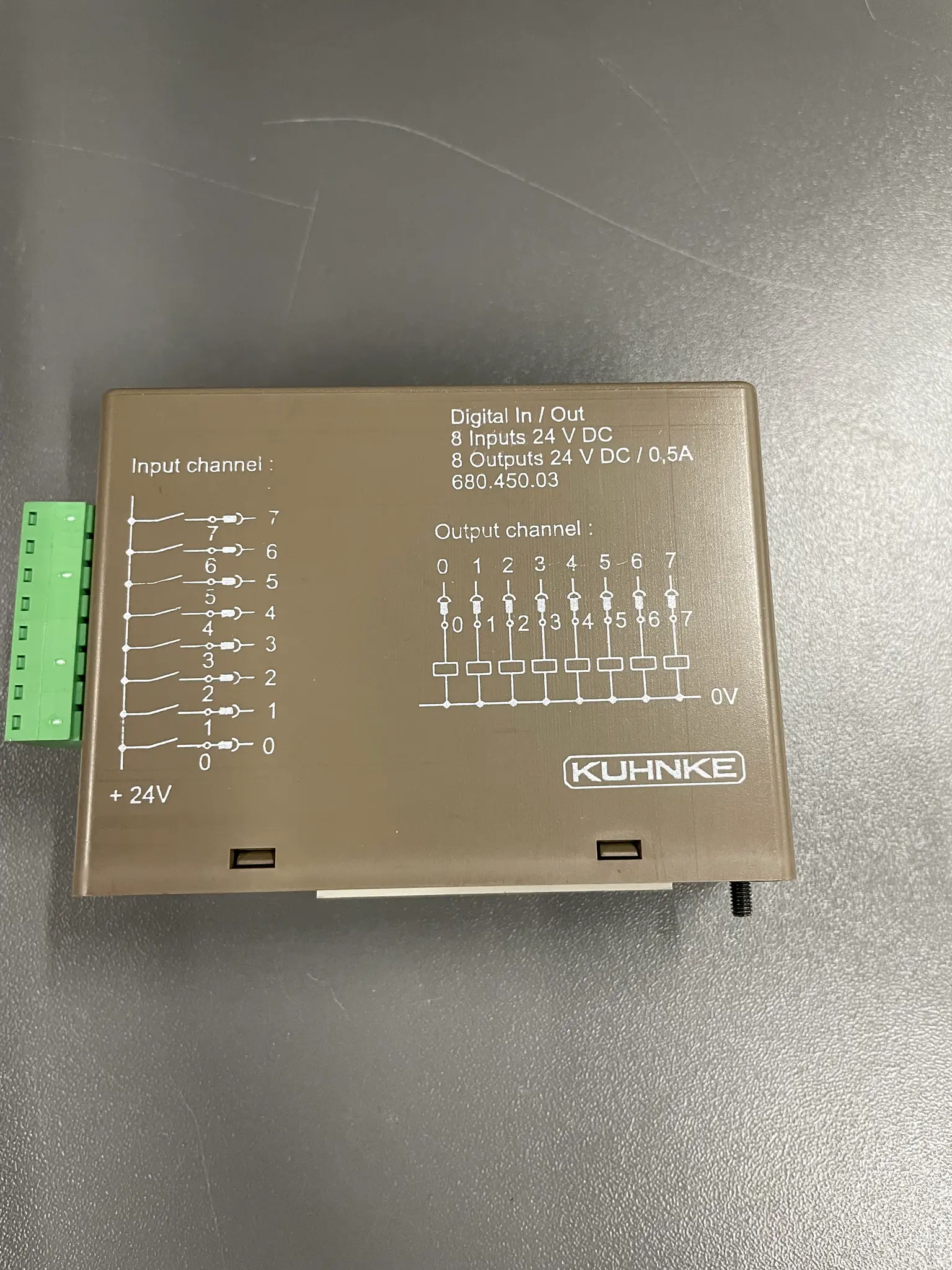 Produktfoto 1 von Digitales Ein-/Ausgangsmodul 24V DC 8/8