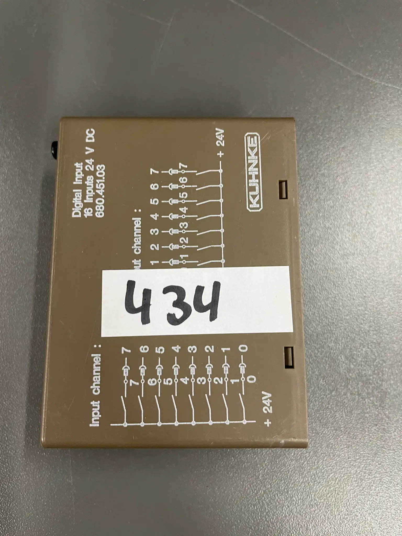 Produktfoto 1 von Digitales Eingangsmodul 16 Eingänge 24 V DC