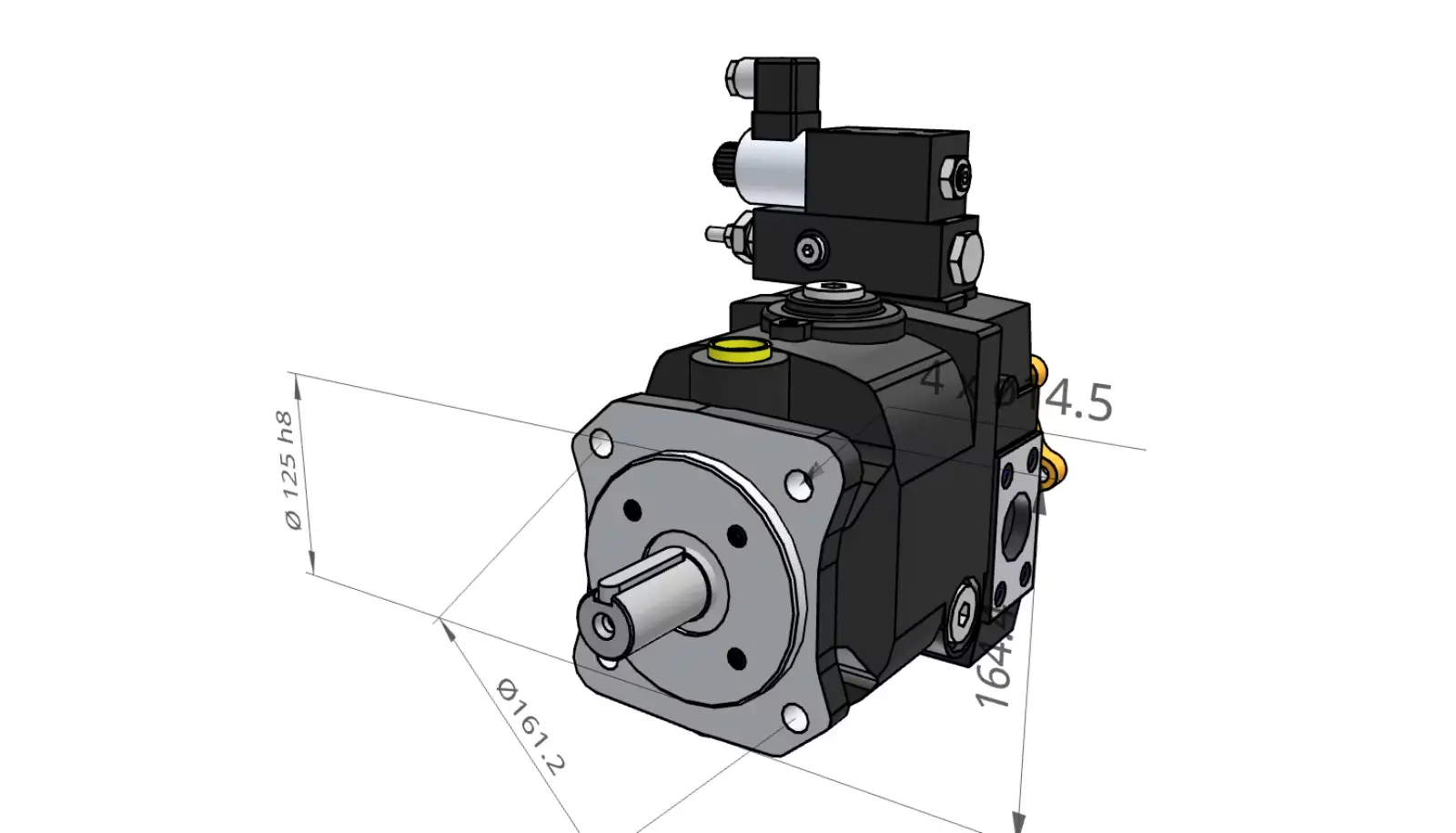 Produktfoto 1 von Axialkolbenpumpe - Parker