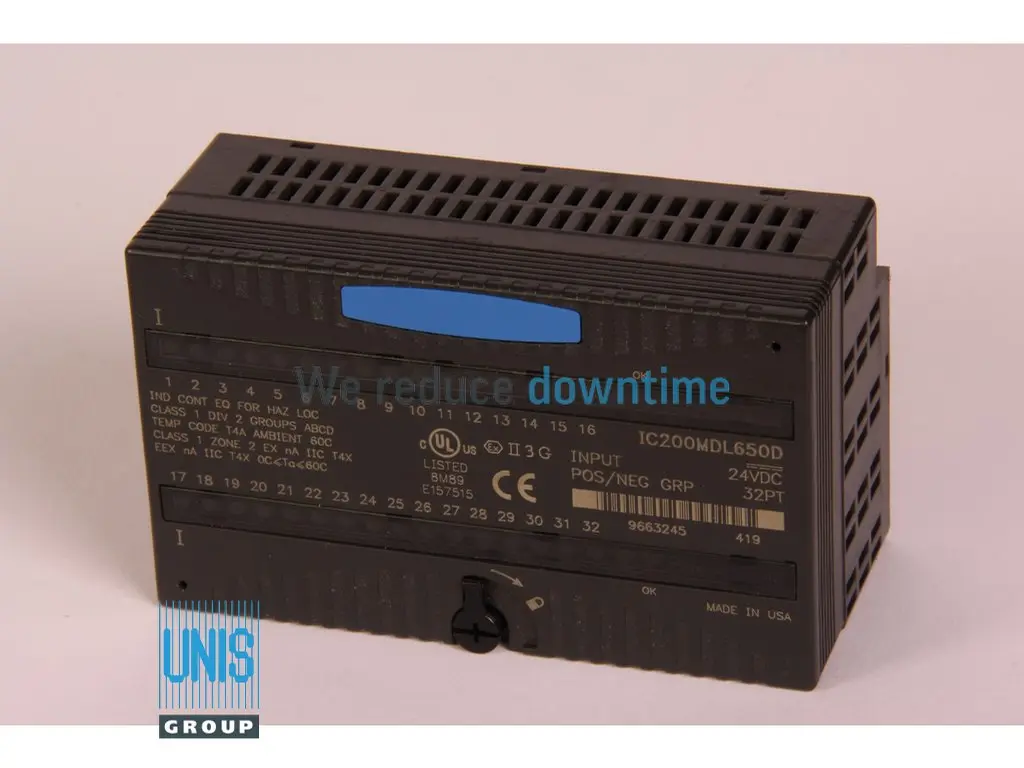 Produktfoto 1 von GE FANUC IC200MDL650D
