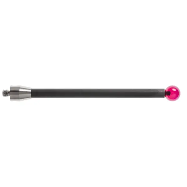 Produktfoto 1 von M5 Ø10 mm Rubinkugel, Kohlefaserschaft, L 100 mm, EAL 94,5 mm