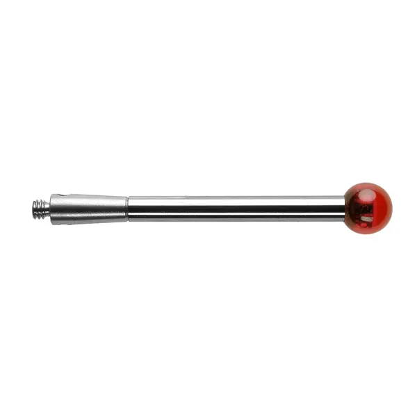Produktfoto 1 von M2 Ø5 mm Rubinkugel, Hartmetallschaft, L 30 mm, EAL 30 mm