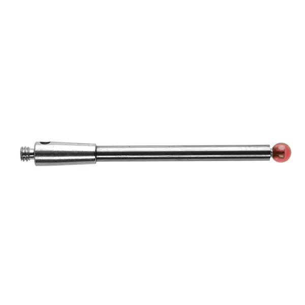 Produktfoto 1 von M2 Ø2,5 mm Rubinkugel, Hartmetallschaft, L 30 mm, EAL 22,5 mm