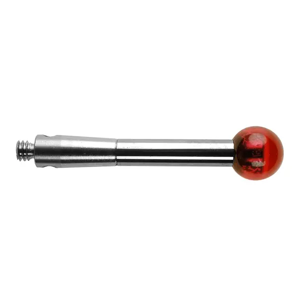 Produktfoto 1 von M2 Ø5 mm Rubinkugel, Hartmetallschaft, L 20 mm, EAL 20 mm