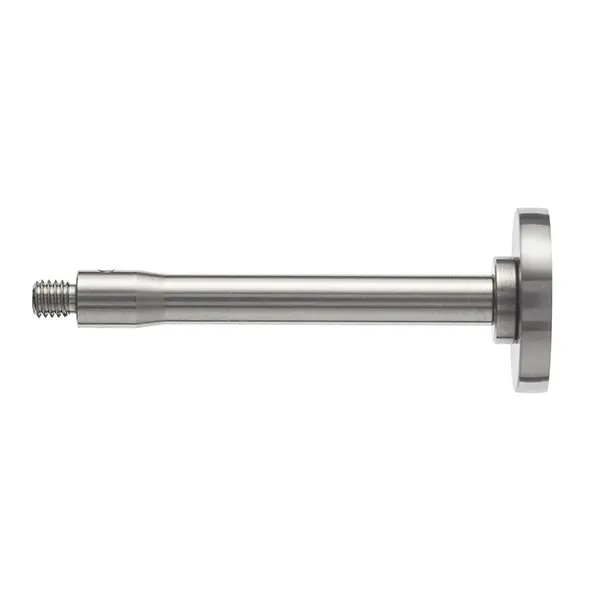 Produktfoto 1 von M3 Ø12,7 mm kugelförmige Tastscheibe aus hochfestem Stahl, 2,2 mm breit, ohne Axialtaststift