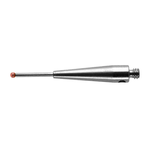 Produktfoto 1 von M2 Ø1 mm Rubinkugel, Hartmetallschaft, L 20 mm, EAL 7 mm