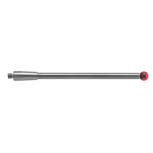 Produktfoto 1 von M2 Ø3 mm Rubinkugel, Hartmetallschaft, L 40 mm, EAL 37 mm