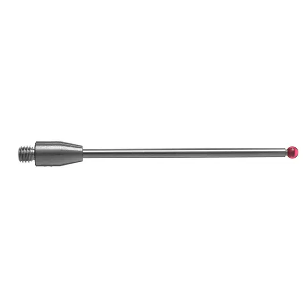 Produktfoto 1 von M3 Ø2 mm Rubinkugel, Hartmetallschaft, L 40 mm, EAL 32,5 mm