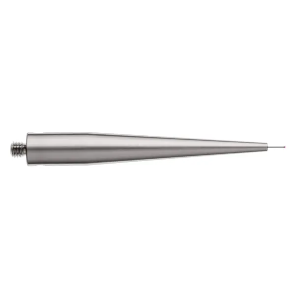 Produktfoto 1 von M5 Ø1 mm Rubinkugel, Hartmetallschaft, L 75 mm, EAL 5 mm