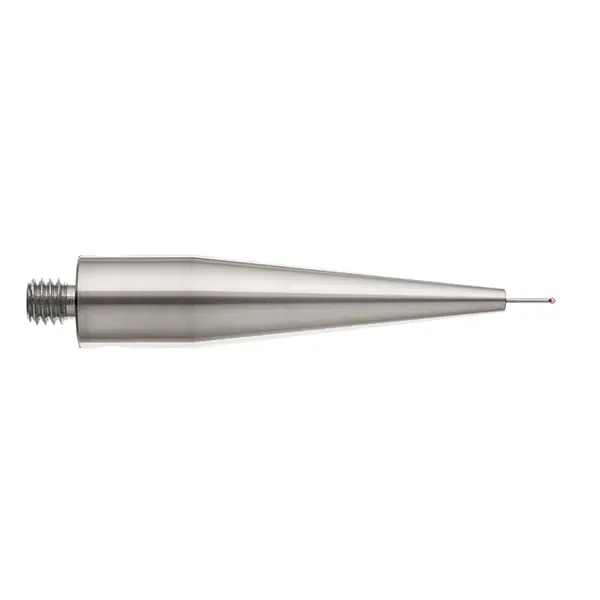 Produktfoto 1 von M5 Ø0,7 mm Rubinkugel, Hartmetallschaft, L 50 mm, EAL 5 mm