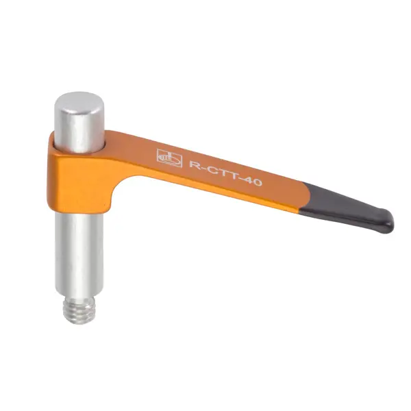 Produktfoto 1 von 36,2 mm Federspanner mit weicher Spitze, 25,0 mm Säule und M4 Gewinde