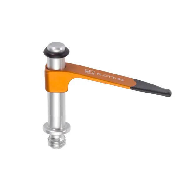Produktfoto 1 von 36,2 mm Federspanner mit weicher Spitze, 30,0 mm Säule und M6 Gewinde