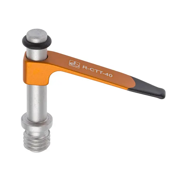 Produktfoto 1 von 36,2 mm Federspanner mit weicher Spitze, 30,0 mm Säule und M8 Gewinde