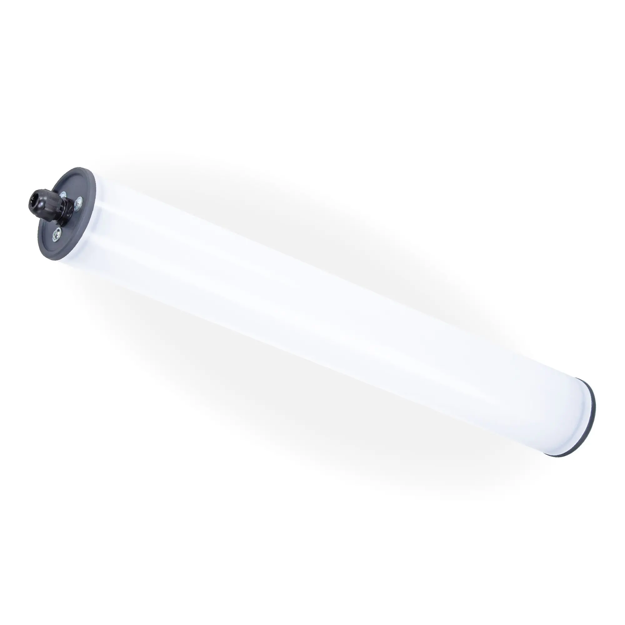 Produktfoto 1 von INROLED_70 ECO DC, Polycarbonat-Schutzrohr, 1214mm, 125°, ~28W, Kabelverschraubung, 24V DC, kaskadierbar