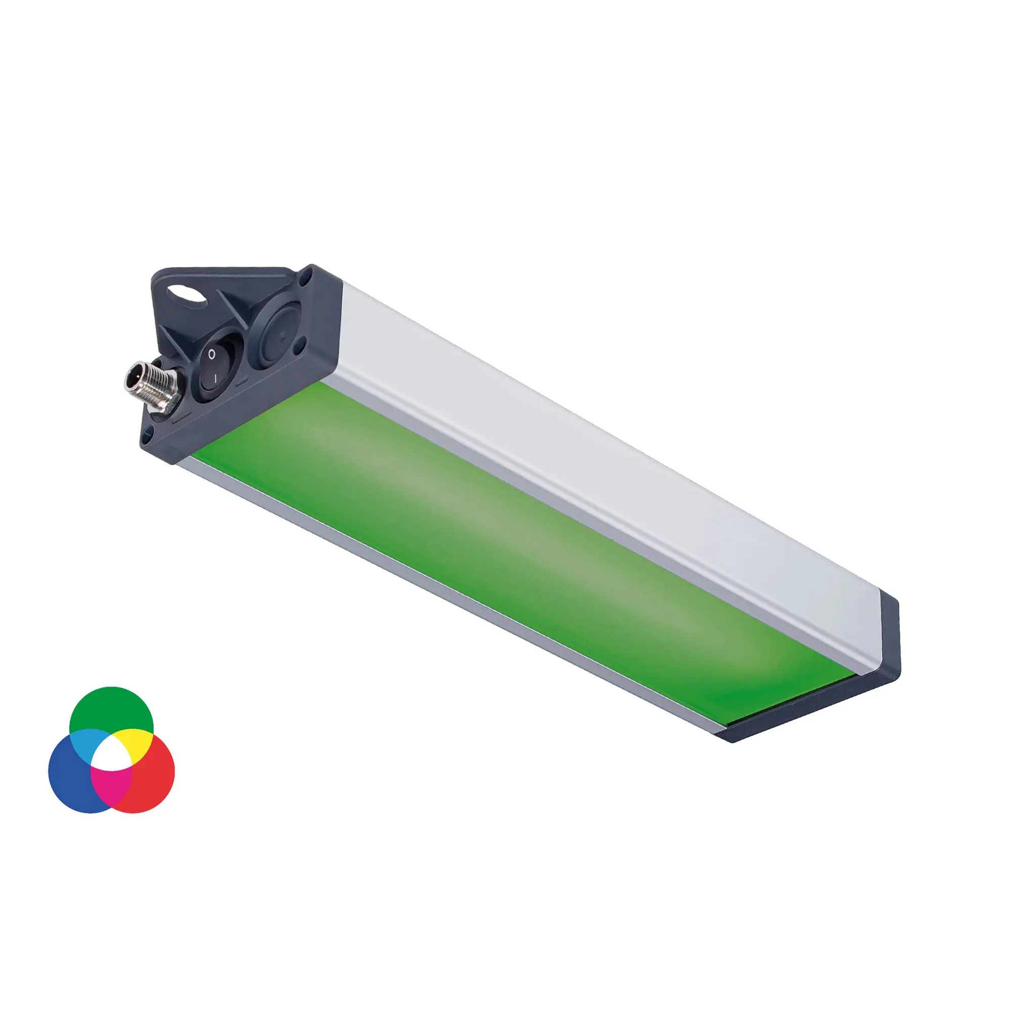 Produktfoto 1 von UNILED SL RGB-W, 545mm, 100°, ~18W (R)/~5W (G)/~18W (B) + ~19W (W), M12-A, 24V DC