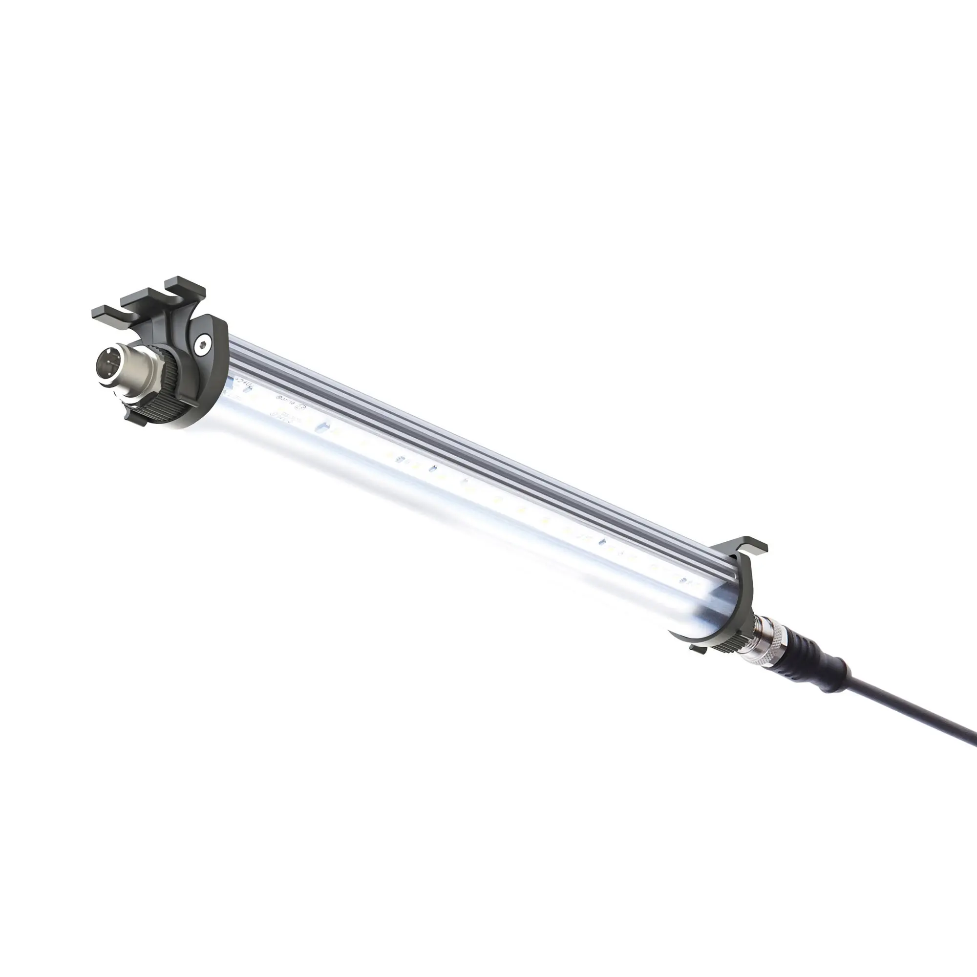 Produktfoto 1 von LEANLED II, kaskadierbar, 350mm, Abdeckung klar, 120°, ~8W, M12-A, 24V DC