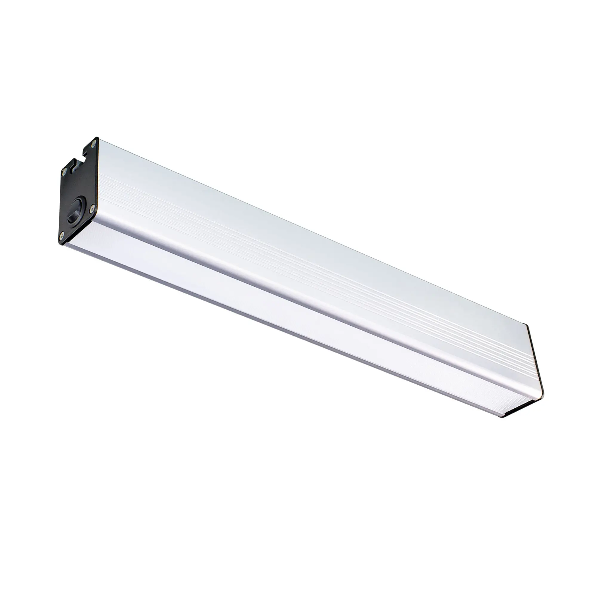 Produktfoto 1 von PROFILED AC, 1200mm, dimmbar, GST18, Abdeckung Mikroprismen, 100°, ~34W, 120-277V AC