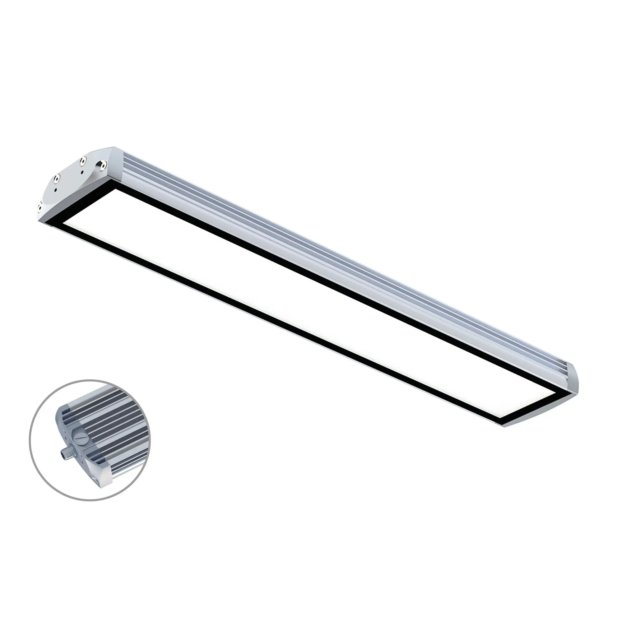 Produktfoto 1 von FIELDLED EVO Aufbau, M12-A stirnseitig, 790 x 96mm, 100°, ~58W, 24V DC
