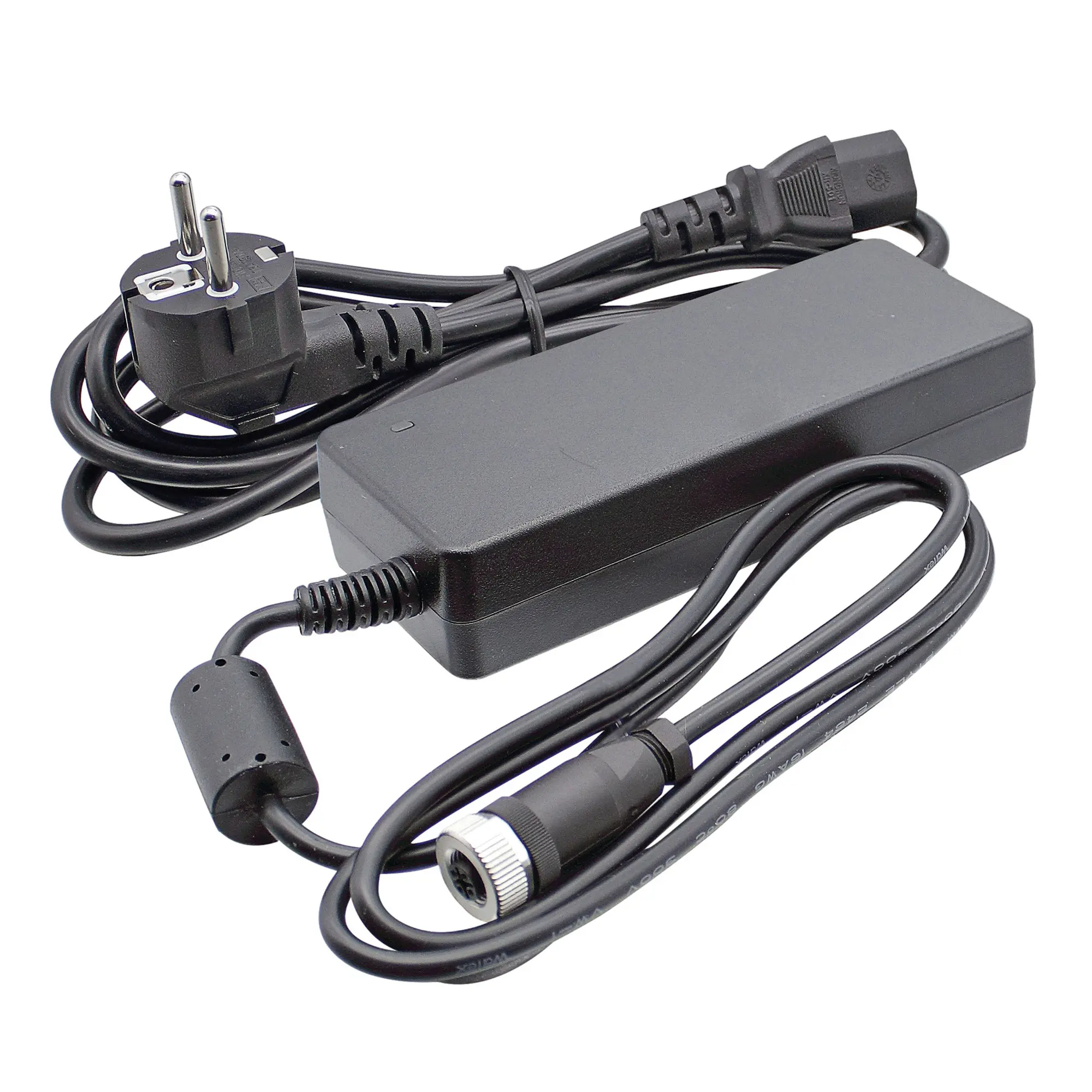 Produktfoto 1 von Netzteil, Tischnetzteil, ~60W, Ausgang Festspannung 24V DC, M12 Sensorbuchse A-kodiert, gerade