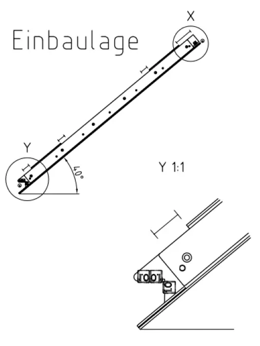 Produktfoto 1 von DMC 104 Schutzabdeckung X-Achse Links