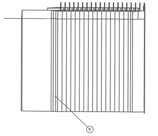 Produktfoto 1 von DMC 635V Schutzabdeckung X-Achse Rechts