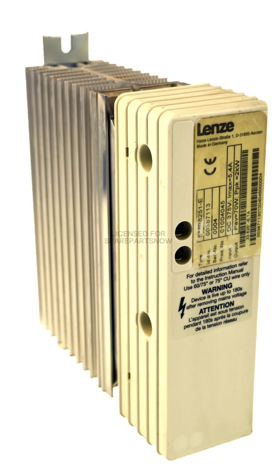 Produktfoto 1 von Lenze 00387113