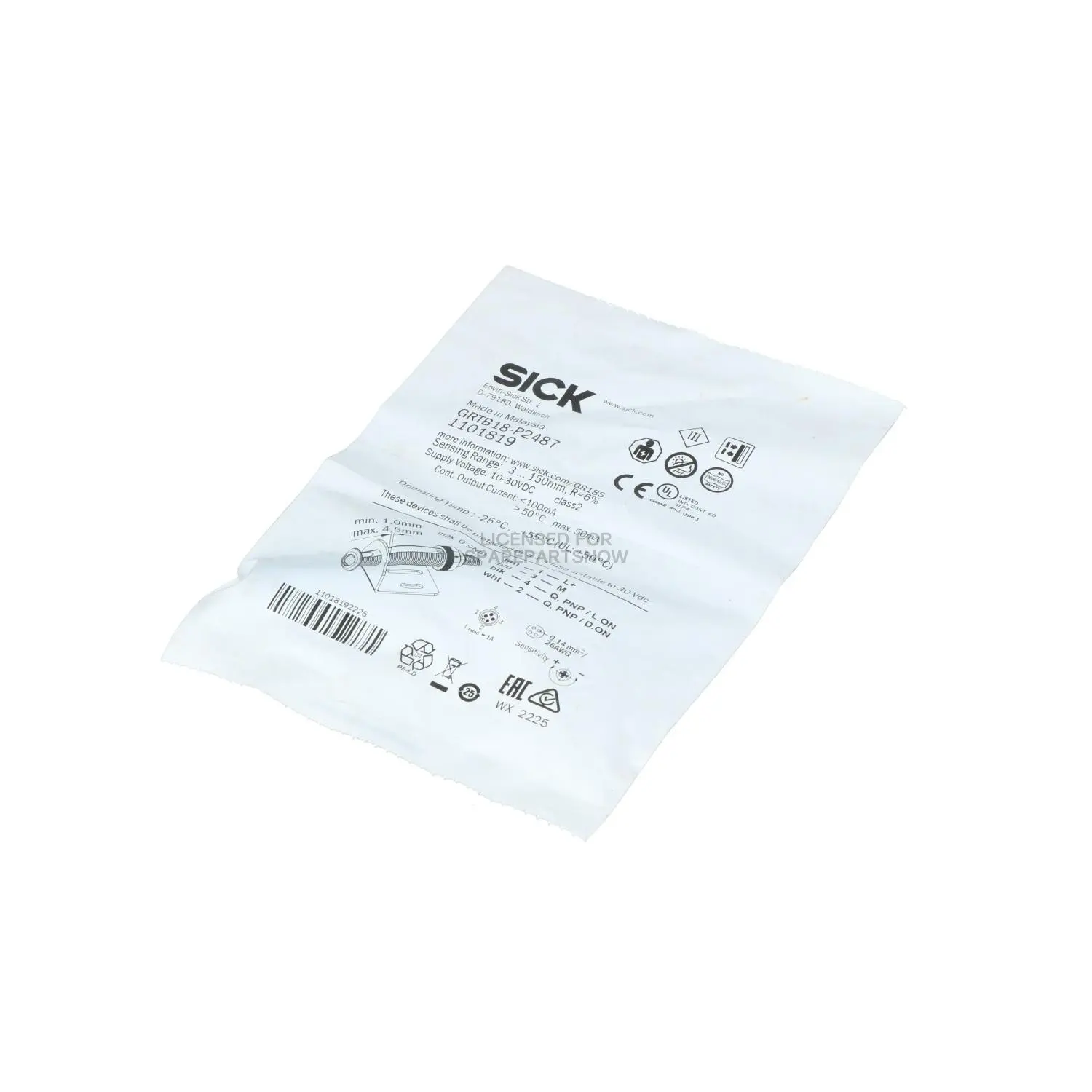 Produktfoto 1 von Sick 1101819
