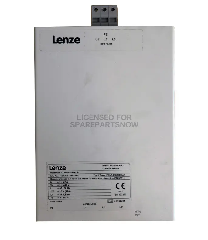 Produktfoto 1 von Lenze 391540