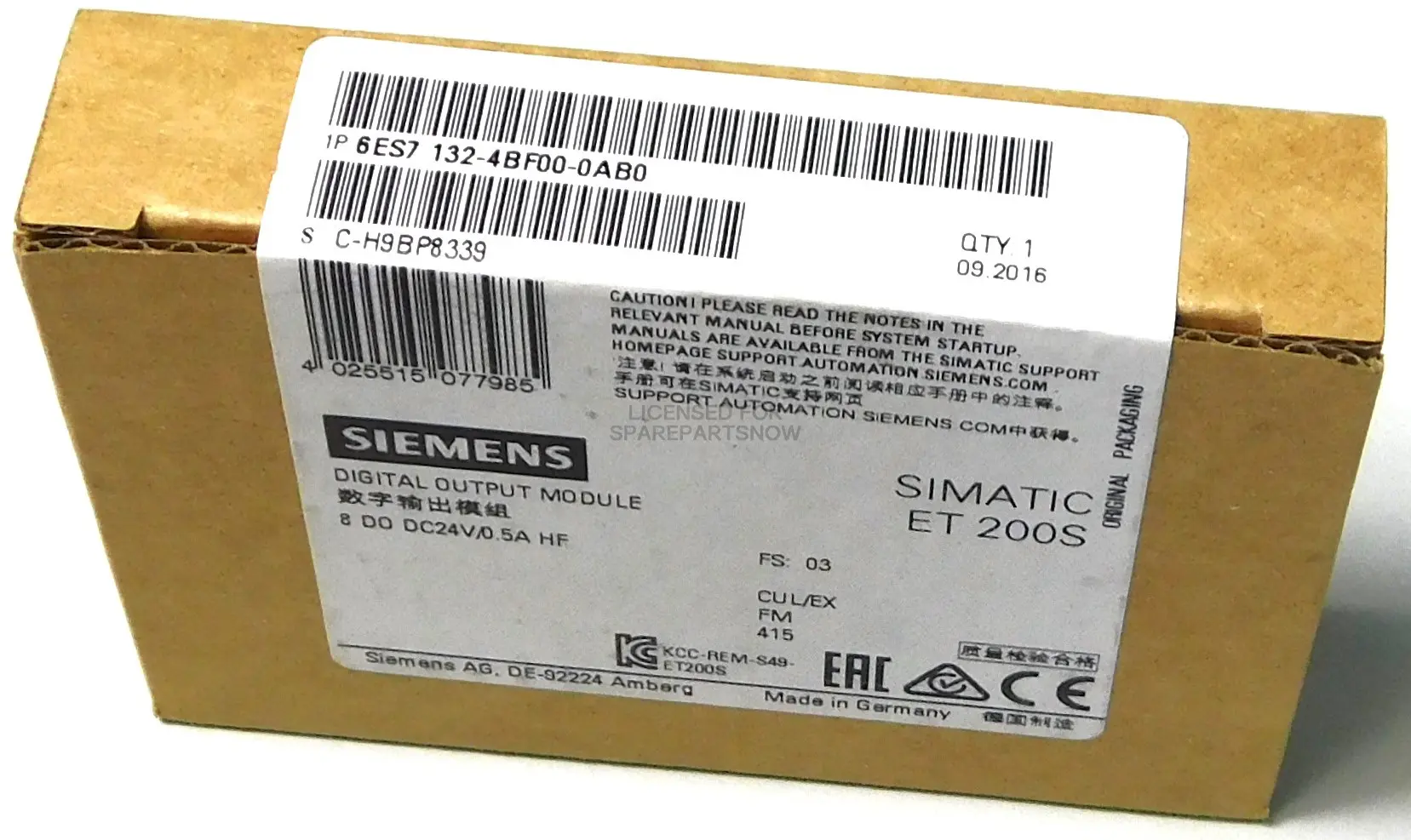 Produktfoto 1 von Siemens 6ES7132-4BF00-0AB0