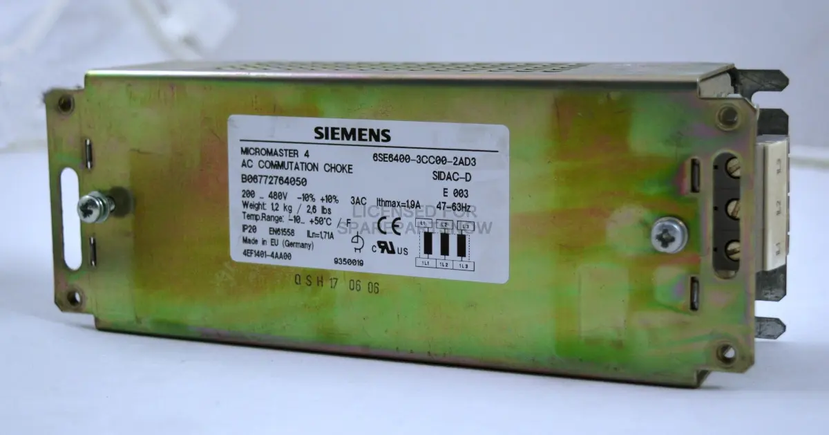 Produktfoto 1 von Siemens 6SE6400-3CC00-2AD3