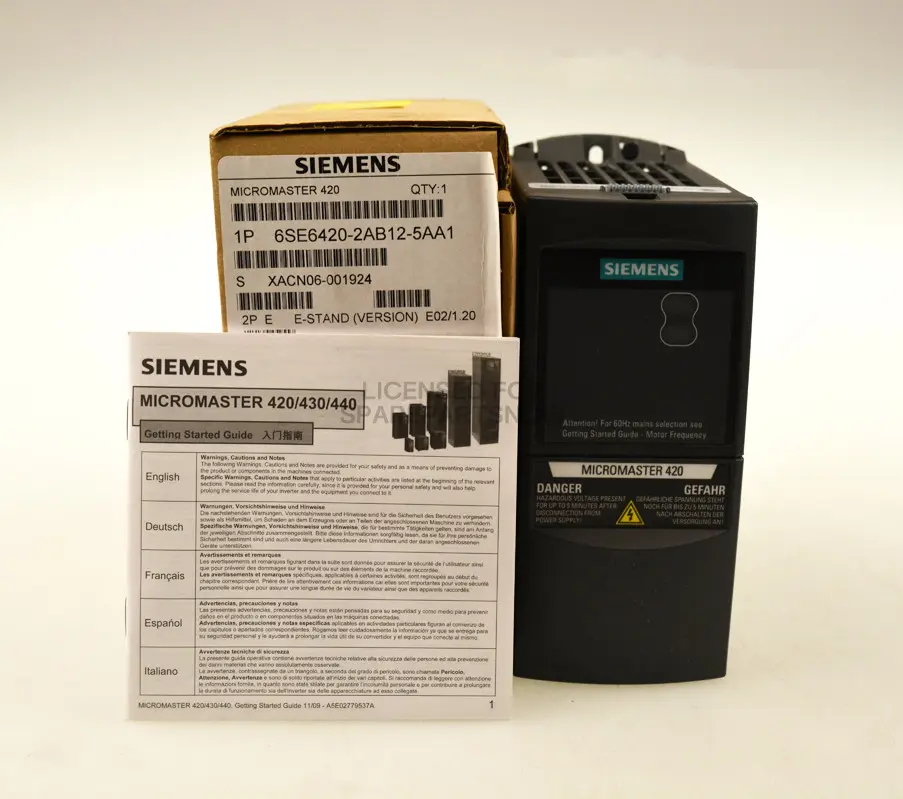 Produktfoto 1 von Siemens 6SE6420-2AB12-5AA1