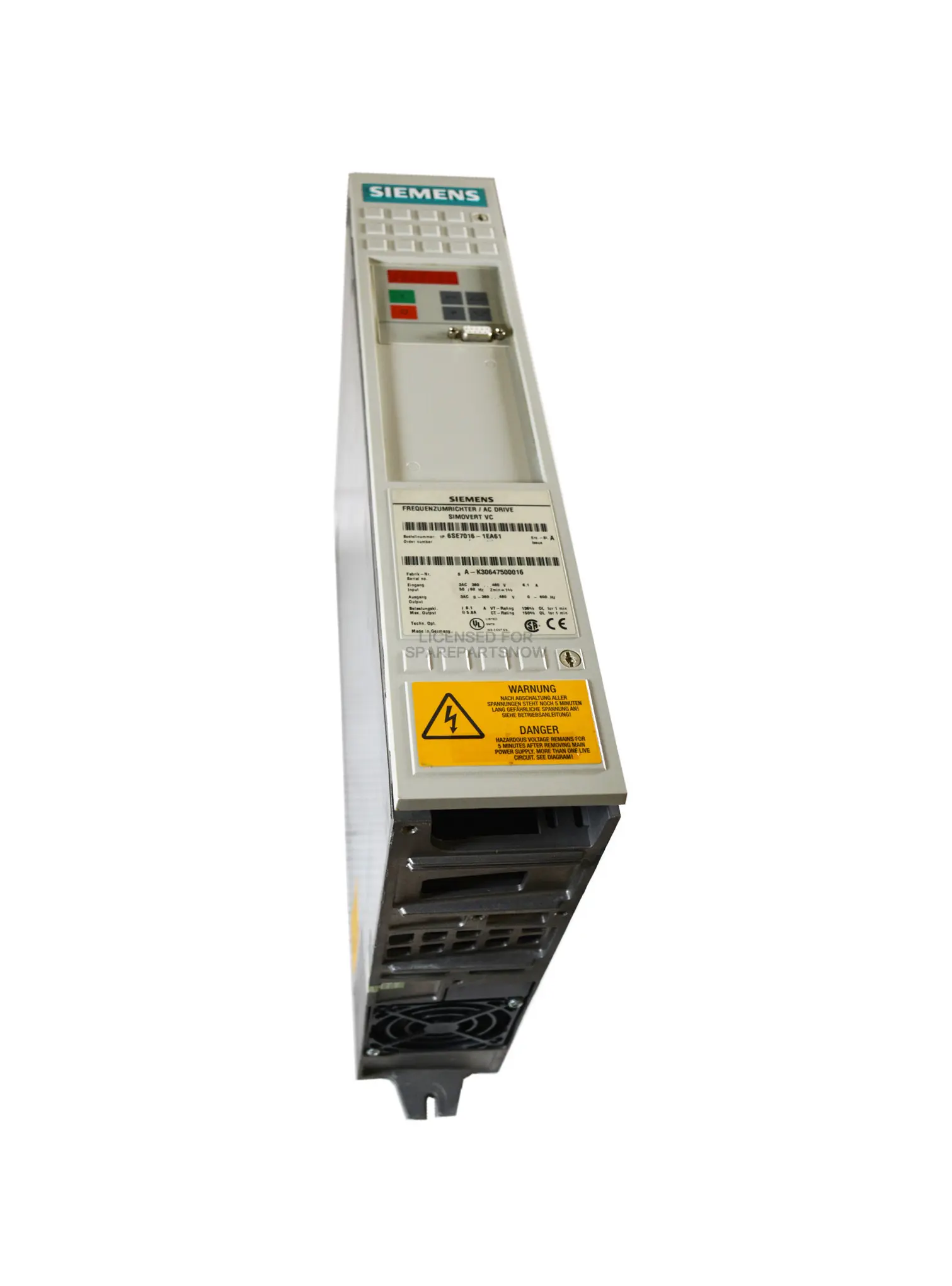 Produktfoto 1 von Siemens 6SE7016-1EA61