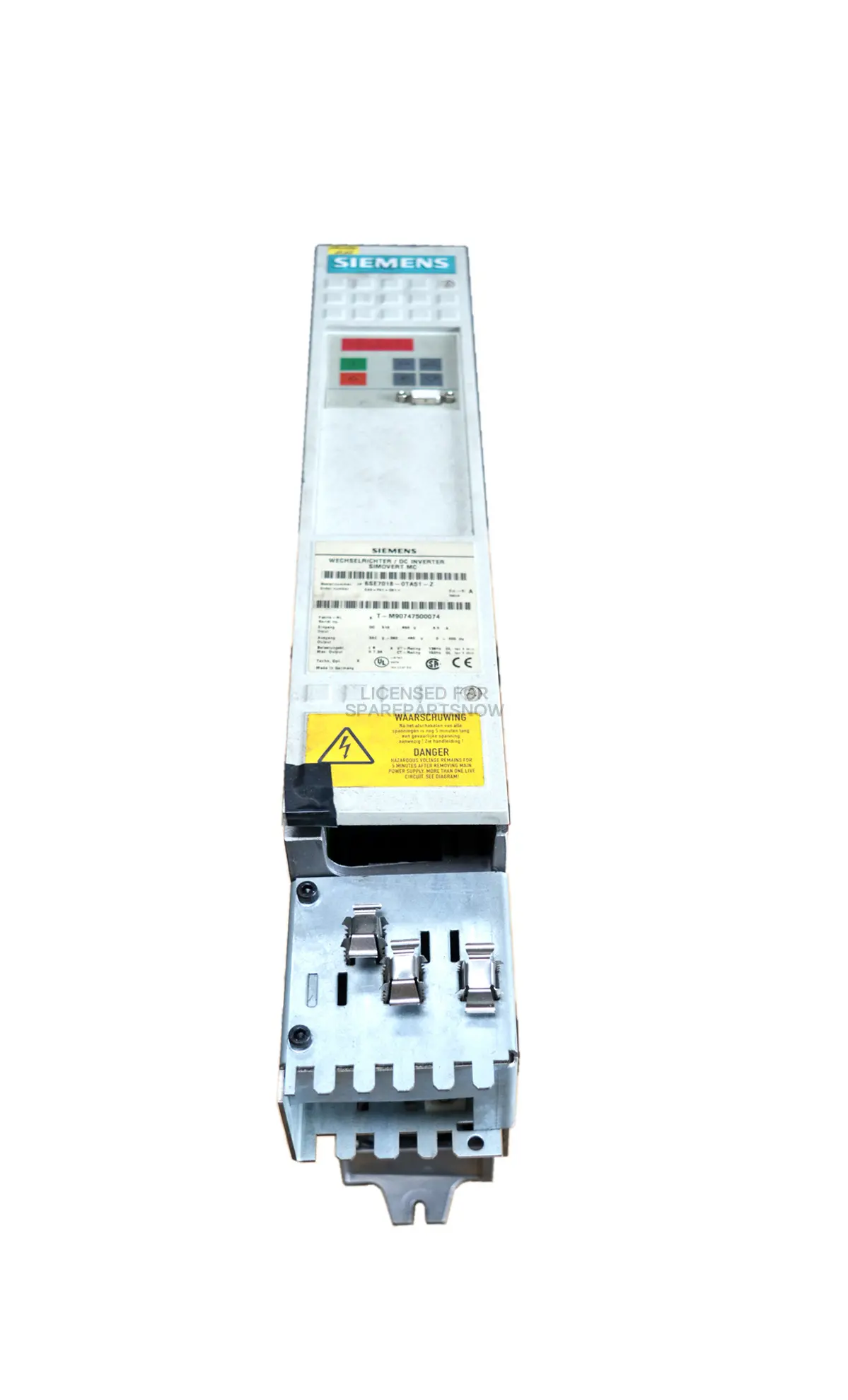 Produktfoto 1 von Siemens 6SE7018-0TA51-Z (Z=C43+F01+G91)