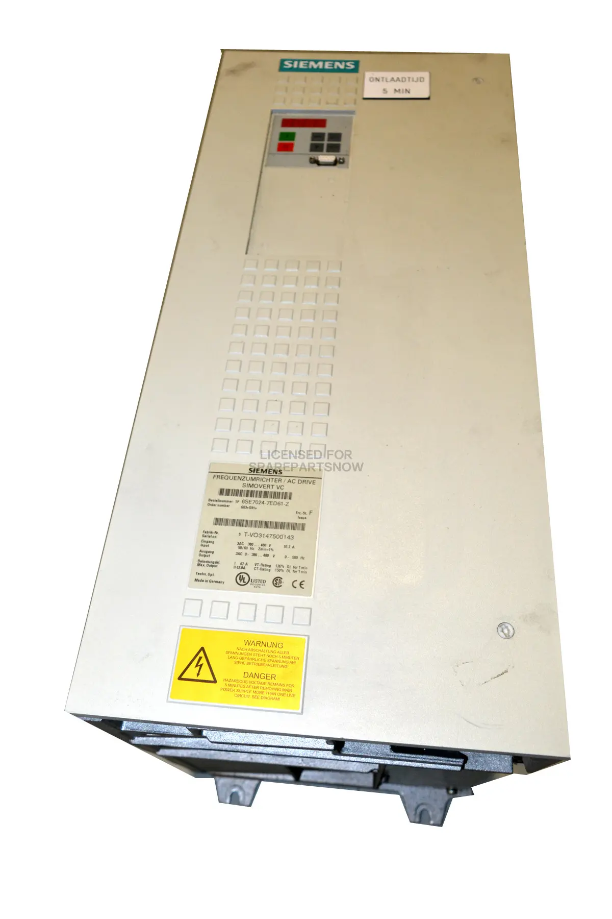 Produktfoto 1 von Siemens 6SE7024-7ED61