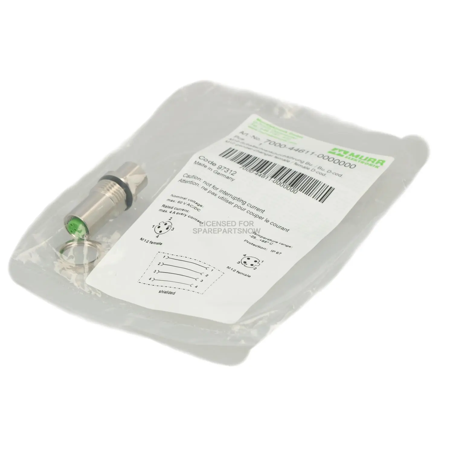 Produktfoto 1 von Murr Elektronik 7000-44611-0000000