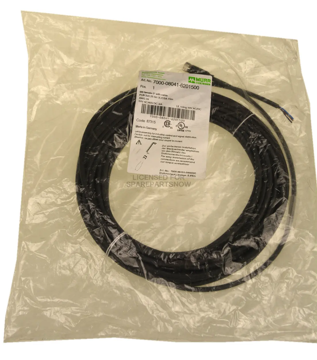 Produktfoto 1 von Murr Elektronik 7000-08041-6201500