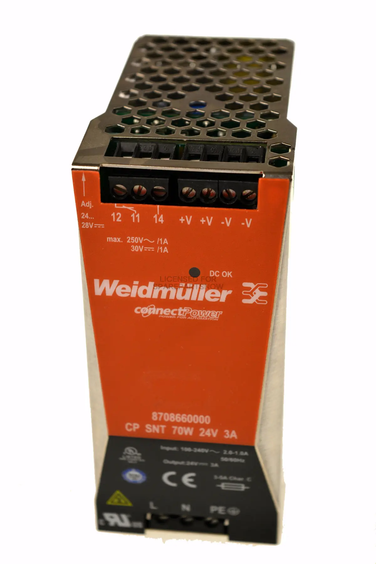 Produktfoto 1 von Weidmüller 8708660000
