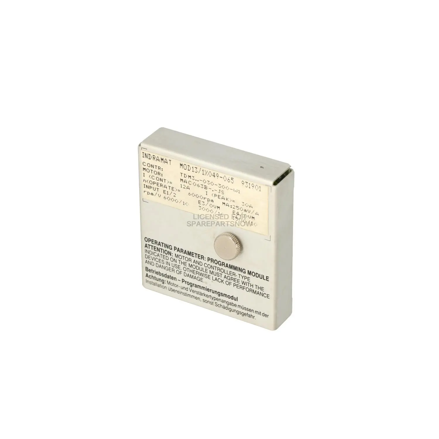 Produktfoto 1 von Indramat 931901