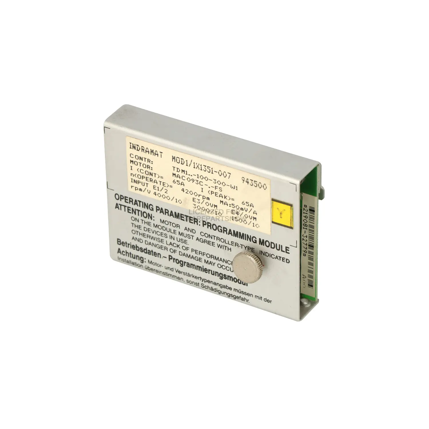 Produktfoto 1 von Indramat 943500