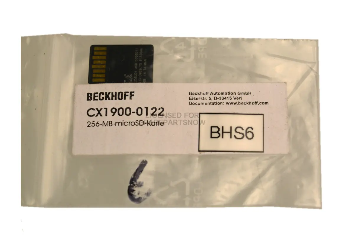 Produktfoto 1 von Beckhoff CX1900-0122