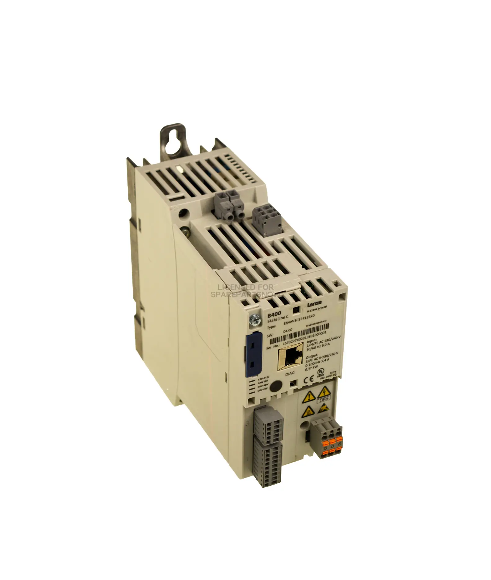 Produktfoto 1 von Lenze E84AVSCE3712SX0