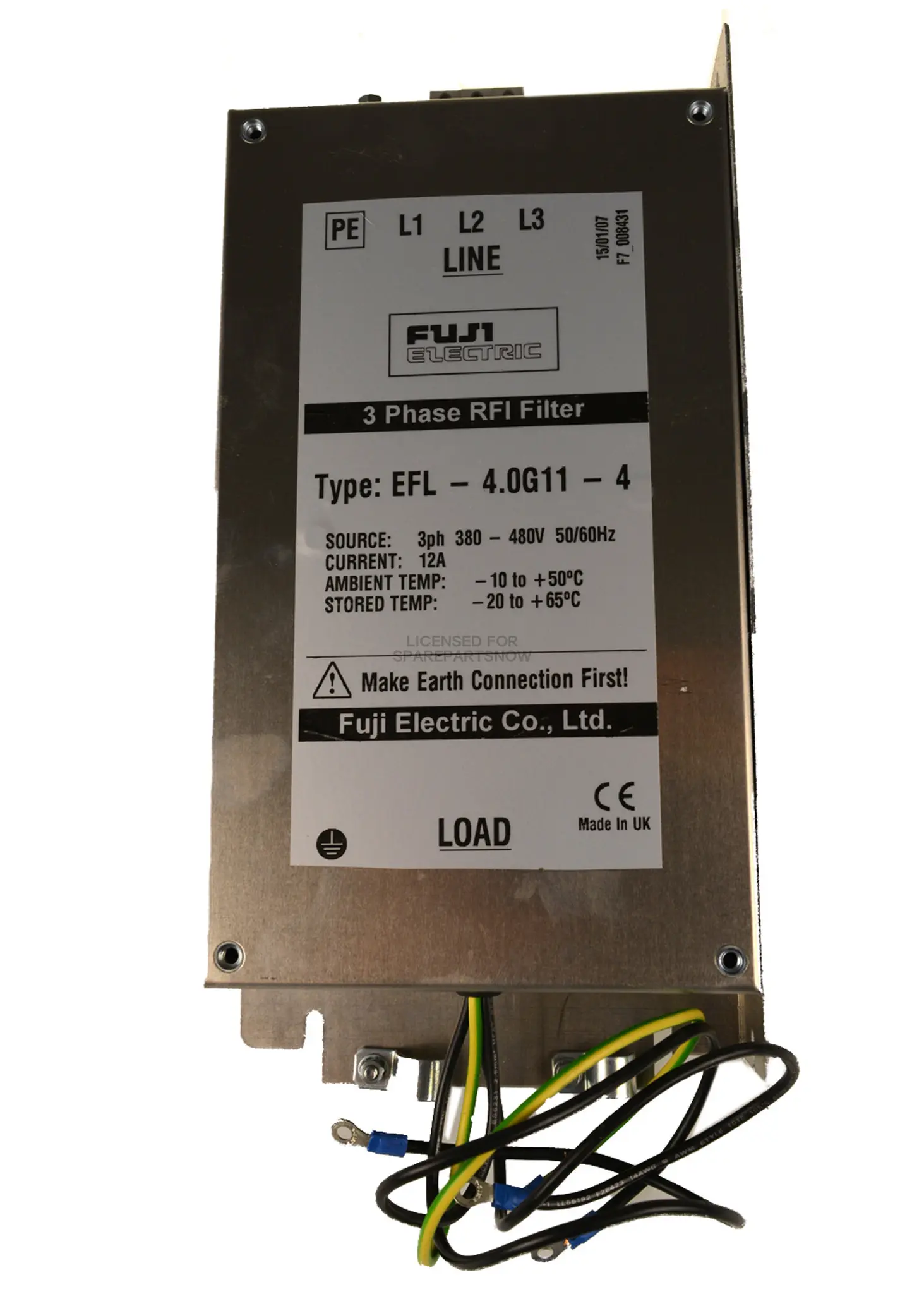Produktfoto 1 von Fuji Electric EFL-4.0G11-4