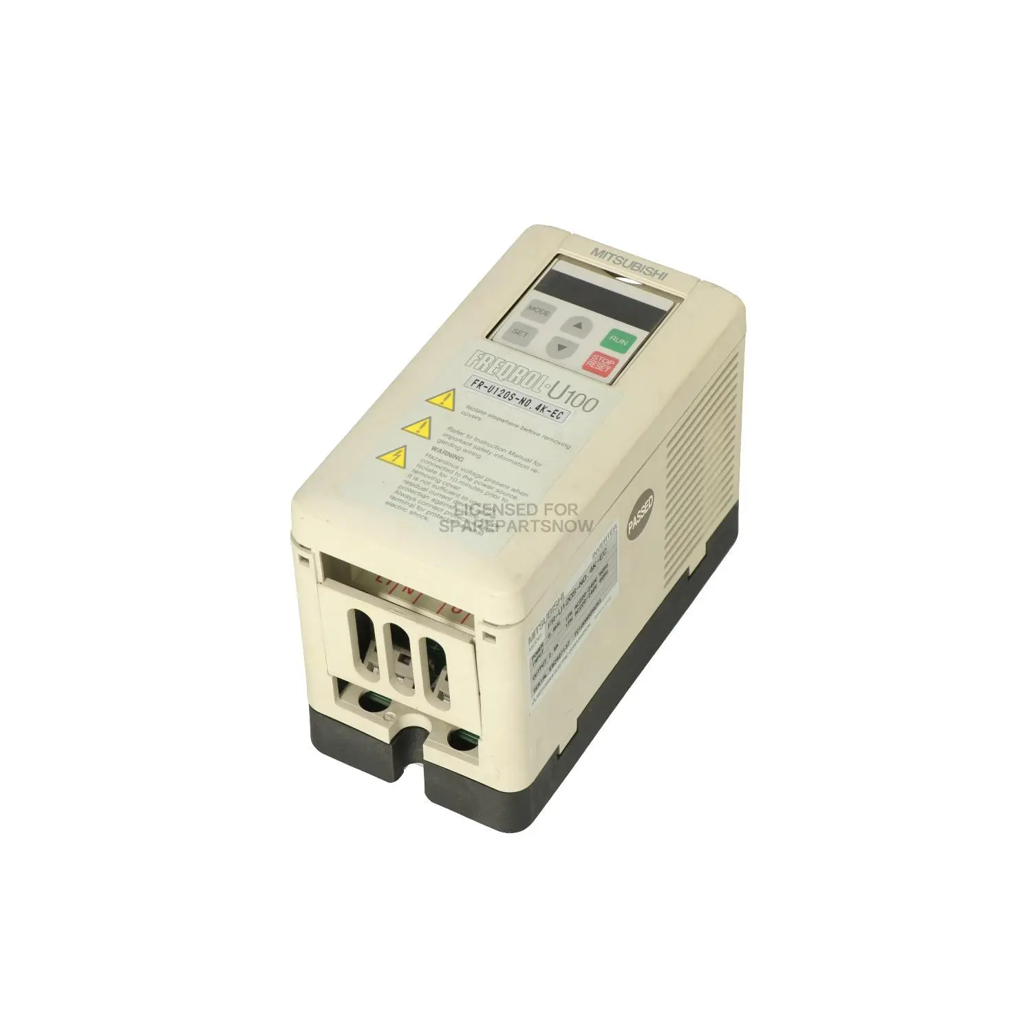 Produktfoto 1 von Mitsubishi FR-U120S-N0.4K-EC