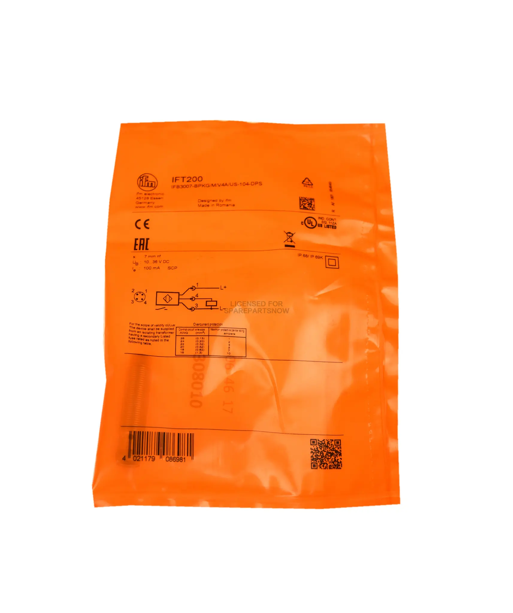 Produktfoto 1 von IFM electronic IFT200